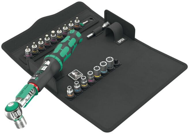 Kit Wera Safe-Torque A 1 SHK, carré 1/4