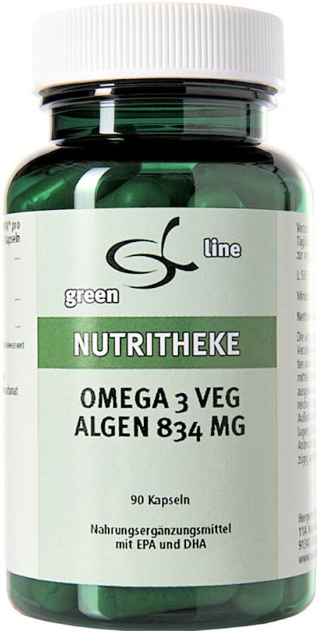 Omega-3 vegan Algenöl 834 mg Kapseln
