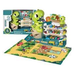 Maksik Dinosaurier-Parkplatz-Set mit Autos (66490259)
