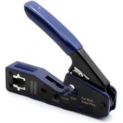 Digitus, Zange, RJ45 (8P8C) Cat.5e/Cat6 Steckeranschlusswerkzeug mit Durchgangsloch