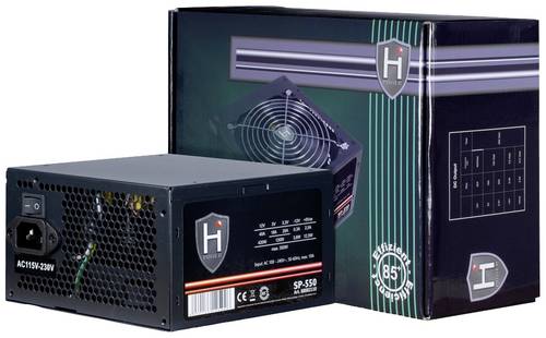 Inter-Tech HIPOWER SP-550 PC Netzteil 550 W