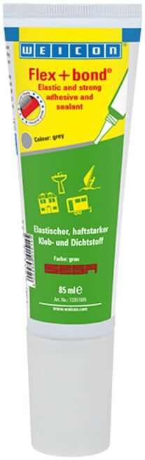 Weicon Flex+bond® Kleb- und Dichtstoff 85 ml grau (13351085)