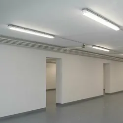 3x LED Decken Strahler Wannen Leuchten Lager Hallen Tages Licht Garagen Keller Werkstatt Lampen