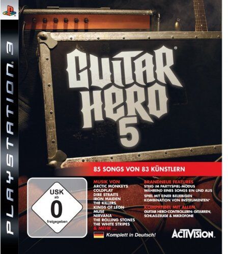 ACTIVISION - Guitar Hero 5 - Preis vom 11.10.2026 23:13:37 h