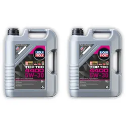 2x Motoröl LIQUI MOLY 3751 TOP TEC 4400 5W-30 Motorenöl Leichtlauf Motor Öl 5 Liter
