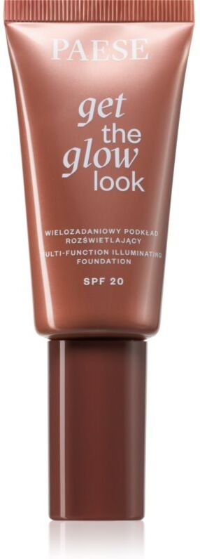 Paese Get The Glow Look Illuminating Foundation light illuminating foundation SPF 20 shade 2N Sand Beige 30 ml