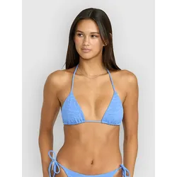 Volcom Coco Halter Tri Bikini Top light blue acid Gr. S
