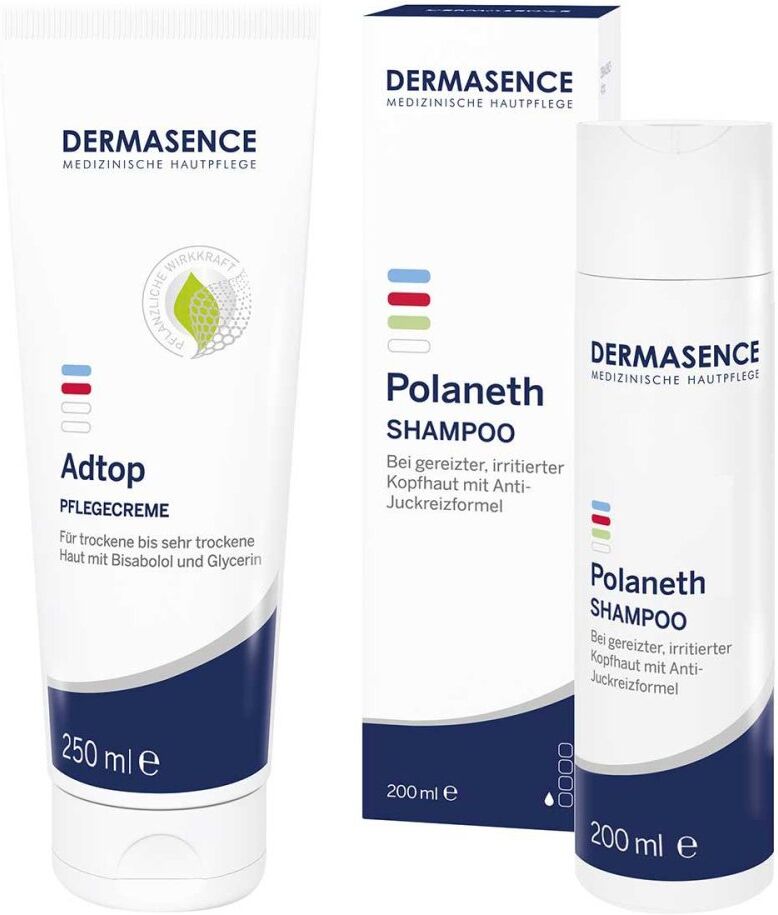 Dermasence Adtop Creme (250ml) & Polaneth Shampoo (200ml)