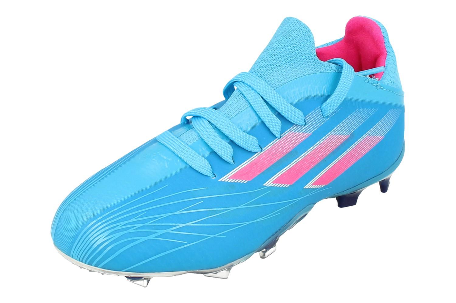 Adidas X Speedflow.1 FG Junior Blaue Fußballschuhe