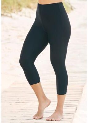 Plus Size Women's Swim Capri by Swim 365 in Black (Size 16)