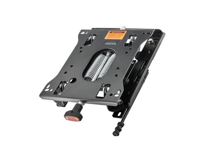 Kit de suspension de siège SucceBuy avec rail de glissière universel pour suspension pneumatique de siège pour tondeuse à gazon à braquage zéro et bulldozers