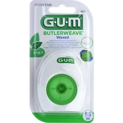 GUM BUTLERWEAVE waxed Zahnseide mint 1 St