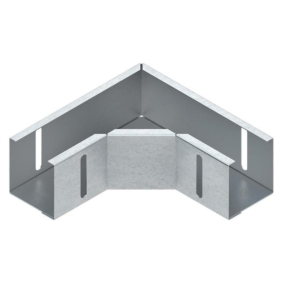 Niedax NIE RESK50.050 Bogen 90° 50x52mm bandverz.DIN EN 10346 inkl.Zubehör (RESK50.050)