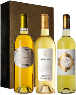 Vinatis Geschenkset 3 Fl. - Sauternes Meilleures Ventes - 2.25L