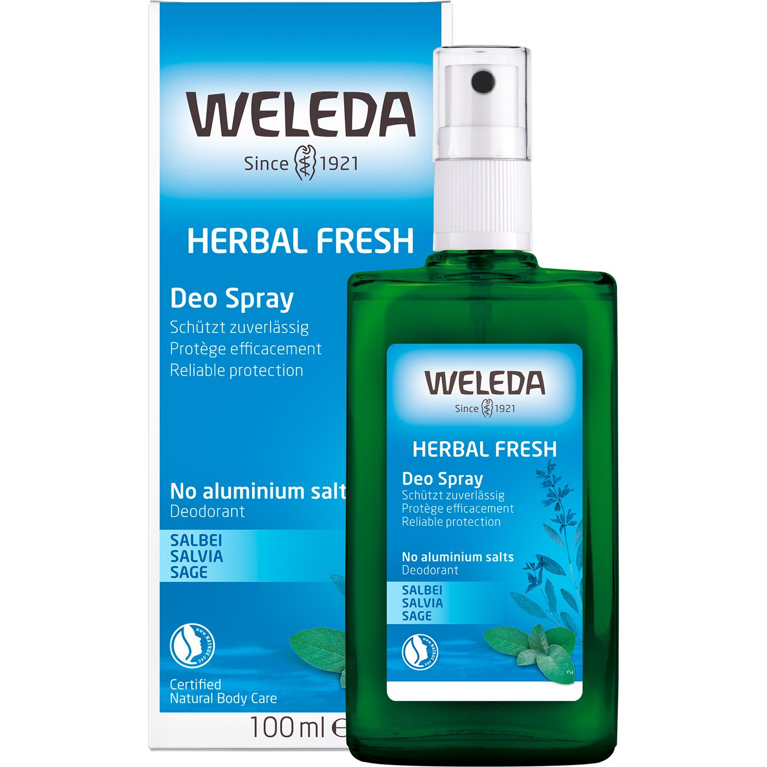 Weleda Herbal Fresh Deo Spray Salbei 100 ml
