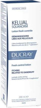 Ducray Kelual Squanorm Loção Anticaspa com Zinco 200ml