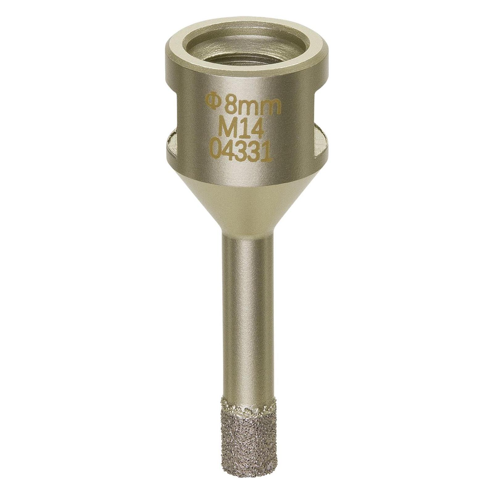 Diewe Fliesenbohrer Diamantbohrer M14 - Trockenbohrer Premium 7 - Bohrer ø 8mm (42735679)