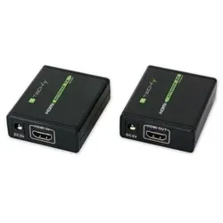 Techly IDATA-EXT-E70 Audio-/Video-Leistungsverstärker AV-Sender & -Empfänger Schwarz