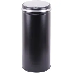 Kitchen Move Automatischer Edelstahl-Mülleimer SOHO schwarz 42L Edelstahl Schwarz