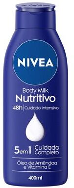 Nivea Leite de Corpo Body Milk Nutritivo 400 ml