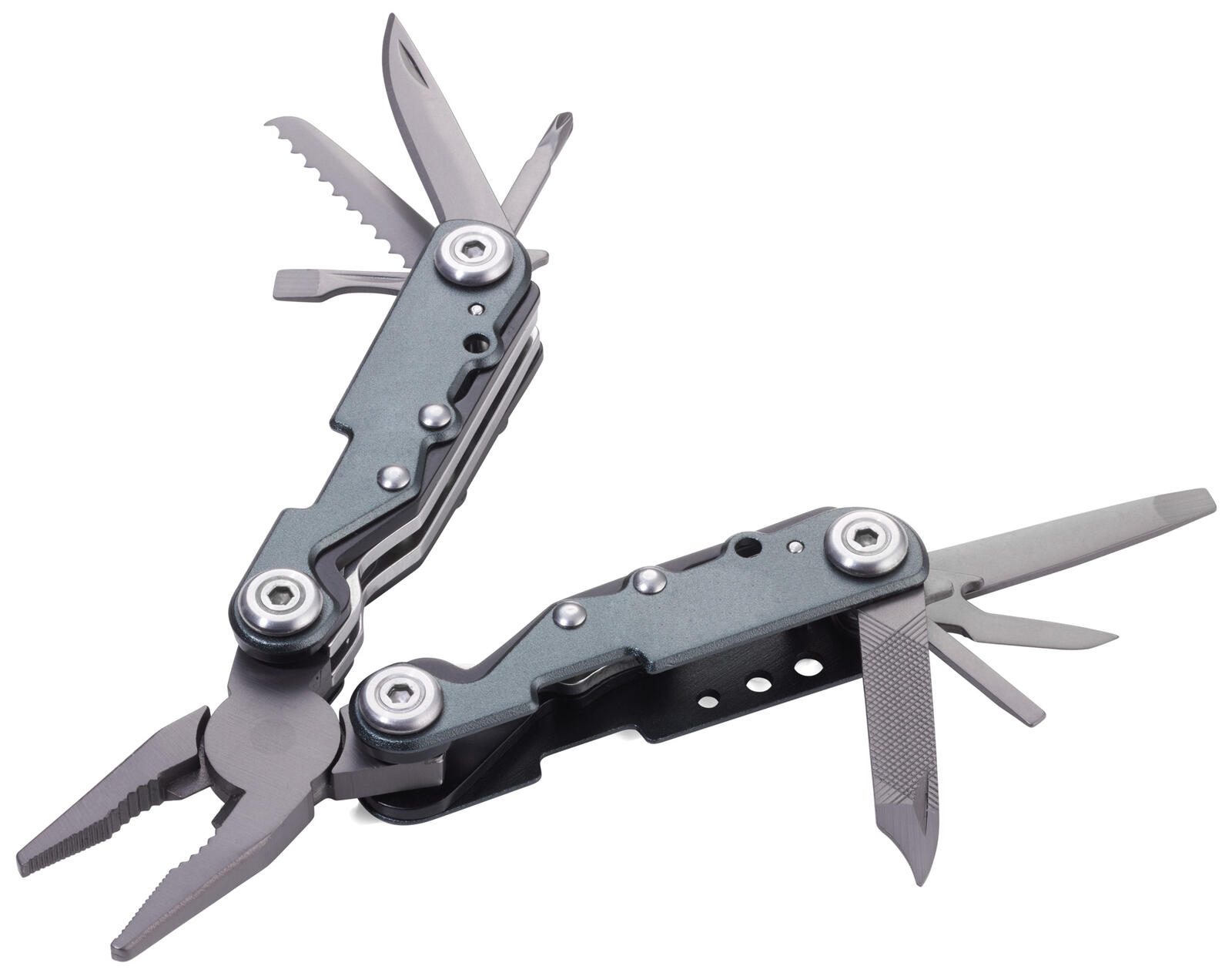 TROIKA® Multitool ARBEITSGERÄT mini TOL42/GY