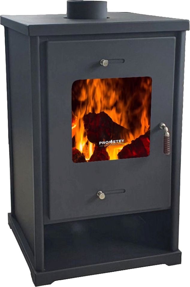 Prometey Houtkachel EKO 96175, antraciet, 7 kW