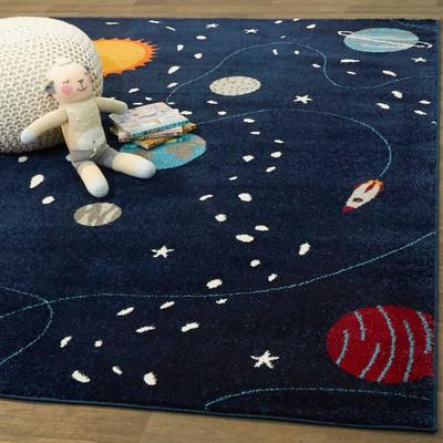 Balta Rugs Mod-Tod Space Explorer Kids Area Rug