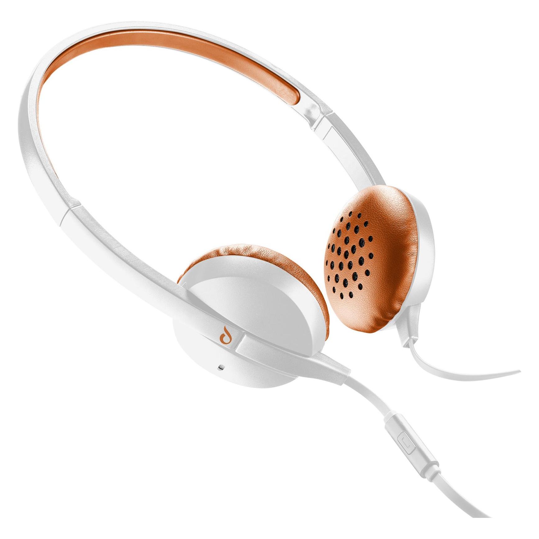 Cellularline Bee headphones, white (Kabelgebunden) (8018080250835)