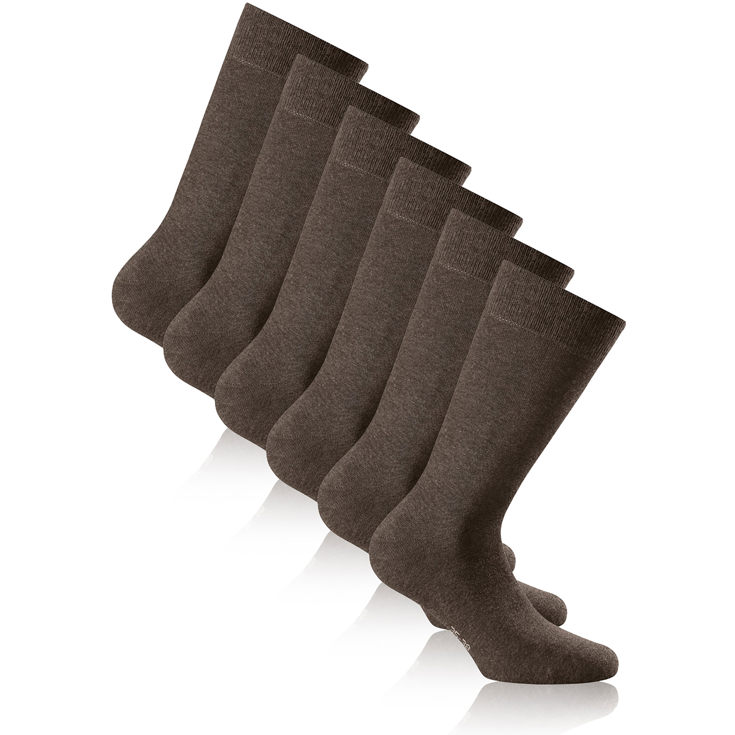 Rohner Cotton Ll Freizeitsocken braun Größe 39 Lifestyle Widerstandsfähig