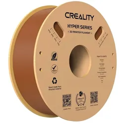 Creality Hyper PLA (PLA, 1.75 mm, 1000 g), 3D Filament, Braun