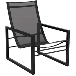 Brafab Gartensessel Vevi Aluminium Schwarz