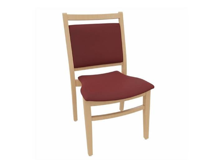 einrichtungsdesign24 Esszimmerstuhl André ohne Armlehnen – Ideal für Senioren im Pflegeheim oder Zuhause, Seniorenstuhl, Pflegestuhl