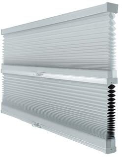 Chicology Day N' Night Cordless Cellular Shades, Grey Sheen