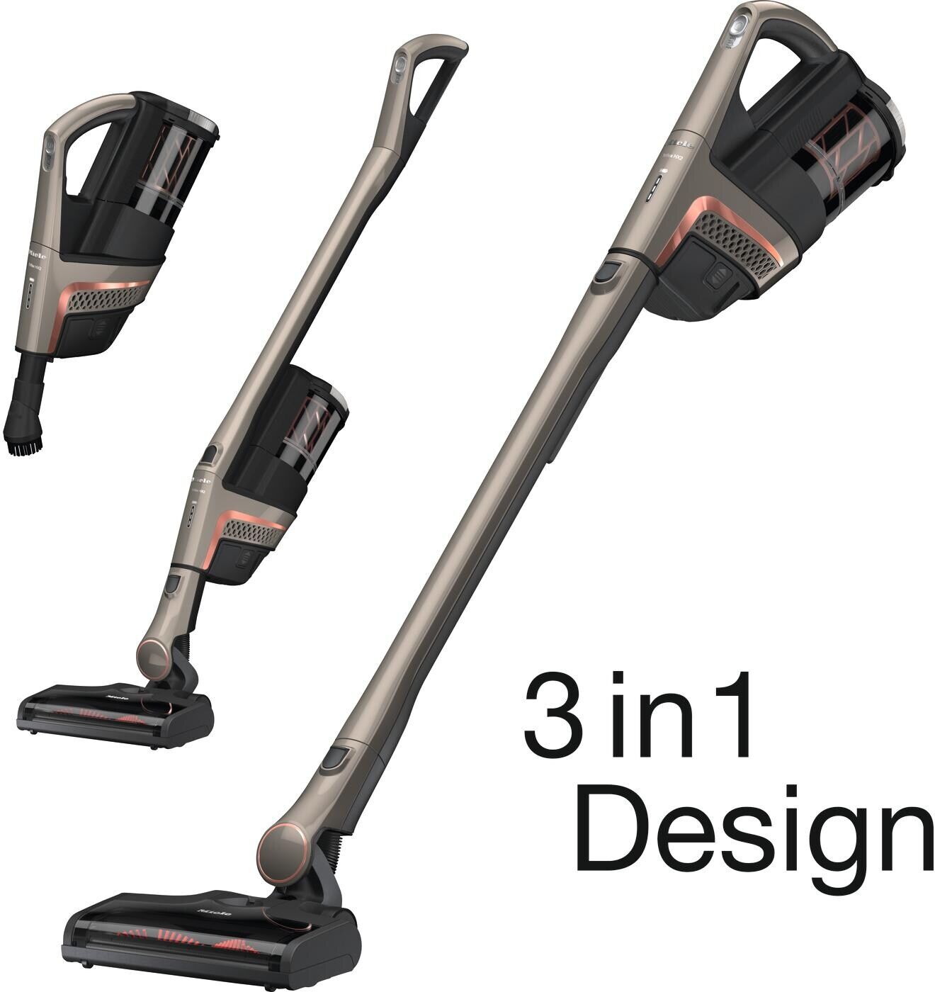 Miele Akku-Hand-und Stielstaubsauger "Triflex HX2 Performance Kasch", grau, Akkusauger, Akku-Hand-und Stielstaubsauger grau Einheitsgröße