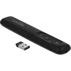DELOCK 64092 - Presenter, Funk, Laserpointer