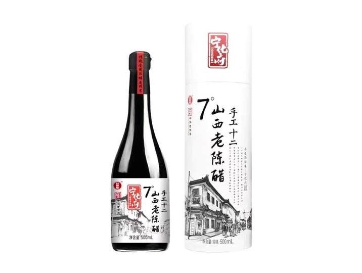 Ninghuafu Vinaigre noir de Shanxi 7°, vieilli 12 ans, 500 ml