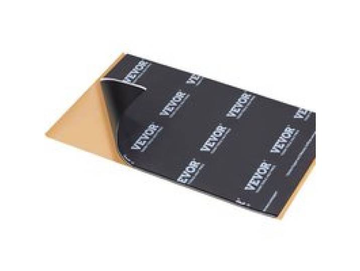 VEVOR 24er-Set Dämmmatte Auto 2,3m² Antidröhnmatte 247,9x390,9mm Fahrzeugdämmung 200mil(5mm) Stärke 4-lagige Schallschutzmatte Hitzebeständig Lärmschutz Akustikdämmung Geräuschdämmung
