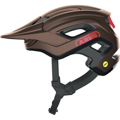 Mountainbikehelm ABUS "CLIFFHANGER MIPS" Gr. S, braun (metallic copper), Helme, S Kopfumfang: 51cm - 55cm