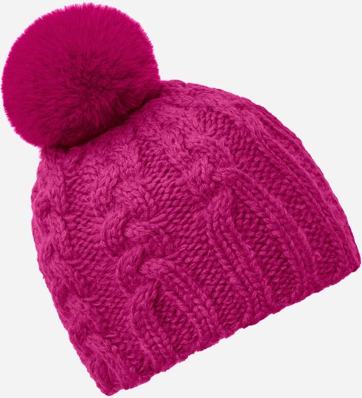 Brekka Janis Rock Eco Pon W - Berretto - Donna - Fucsia UNICA
