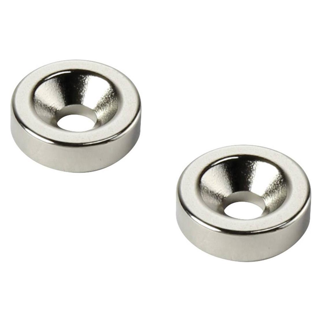 Tru Components TC-12250600 Permanent-Magnet Ring (Ø x H) 10 mm x 3 mm M3 Grenz (TC-12250600)