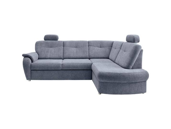 ECKSCHLAFSOFA Rosali, Hellblau S: 264x180 cm