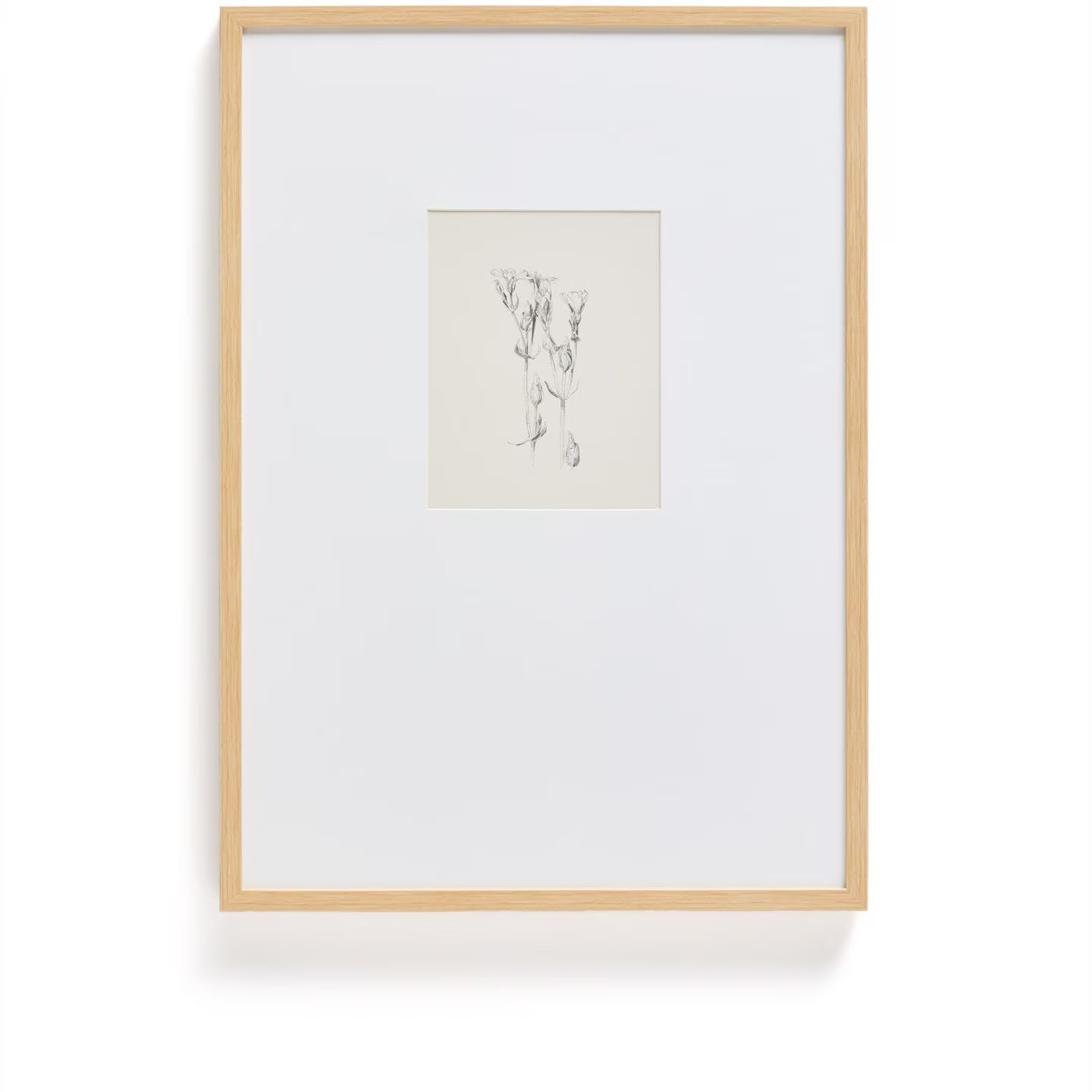 Kave Home Schilderij Lirena Canvas Beige 50 x 70 cm