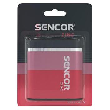 Sencor Einmal Zinkchlorid Batterie 3R12, 1-pack (1 Stk.) (SBA 3R12 4.5V 1BP Zn)