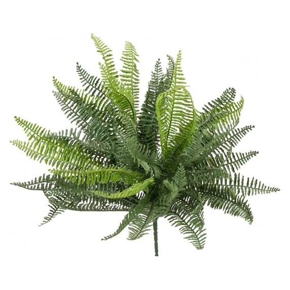 FireSilx Waldfarn, Kunstpflanze, B1 schwer entflammbar, 38cm (38 cm) (72324783)