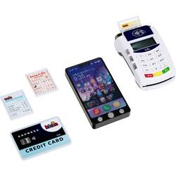 KLEIN THEO Theo Klein 7274 PoS Terminal und Kinder Handy Smartphone Mit Licht, Sound und kontaktloser Bezahlfunktion Spielzeug für Kinder ab 3 Jahren
