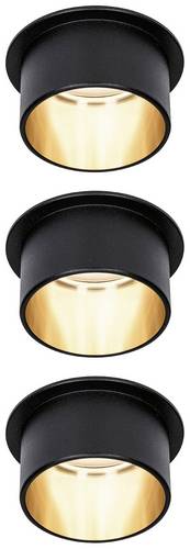 Paulmann 93379 LED-Einbauleuchte LED LED fest eingebaut 18W Schwarz (matt), Gold