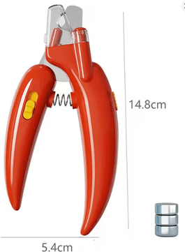 Inspire Essentials LED Pet Nail Clippers For Dogs And Cats Safe Grooming Trimmer e