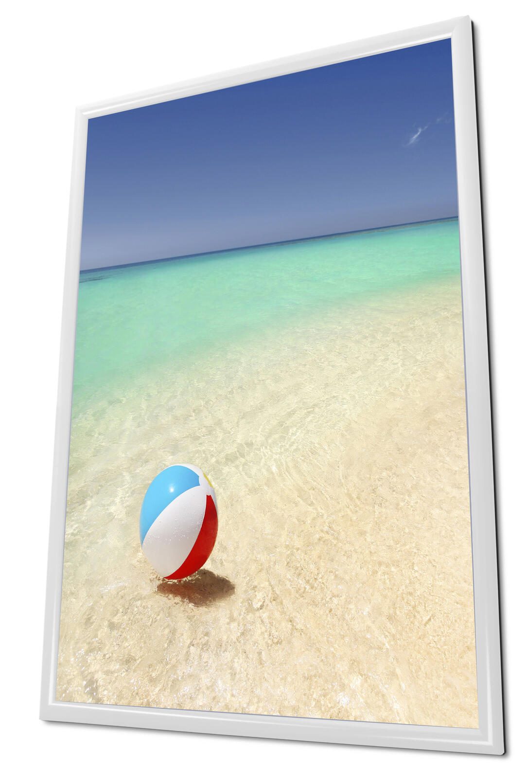 Showdown® Displays Klapprahmen 24,1 x 32,8 cm weiß KRA4G25C9003