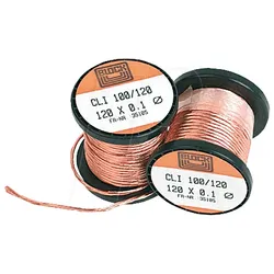 CLI 200/30 - 200g Kupferlitze auf Spule, Litzen 30x0,1mm