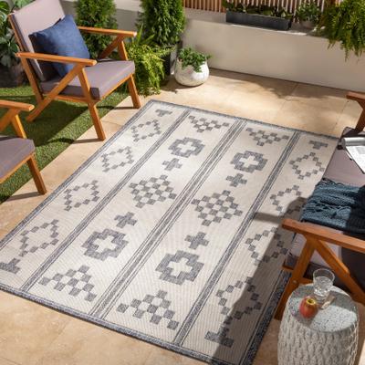 Livabliss Baxana Boho Stripe Indoor/ Outdoor Area Rug